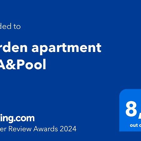 ואלורסן Garden Apartment Spa&Pool מראה חיצוני תמונה
